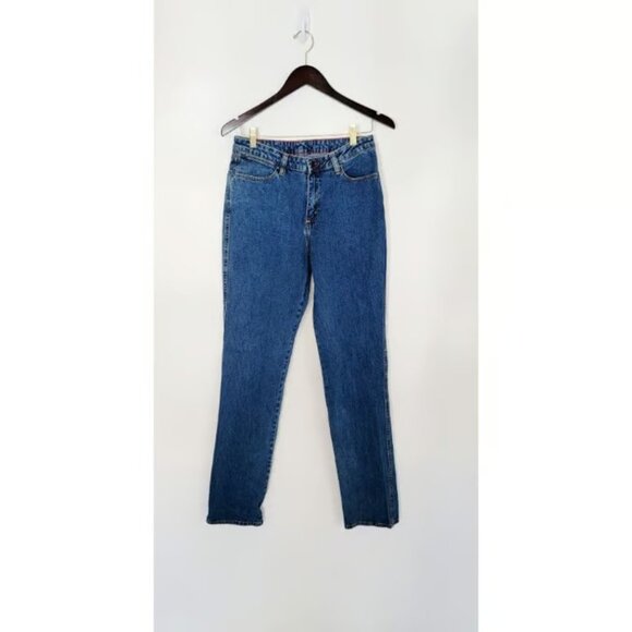 Wrangler Vintage High Waisted Long Denim Jean - Picture 1 of 3